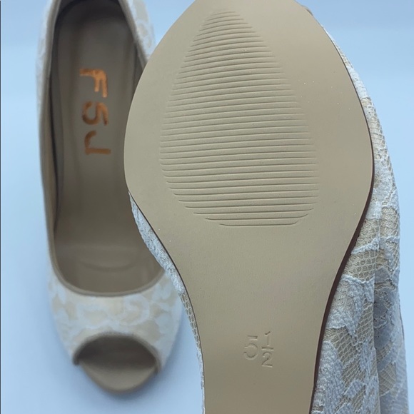 Women's Open Toe Platform Heel Lace Wedges Sandals - Picture 12 of 12